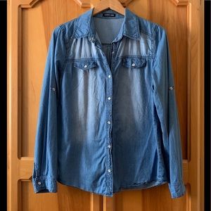 Audrey Ann Chambray Shirt